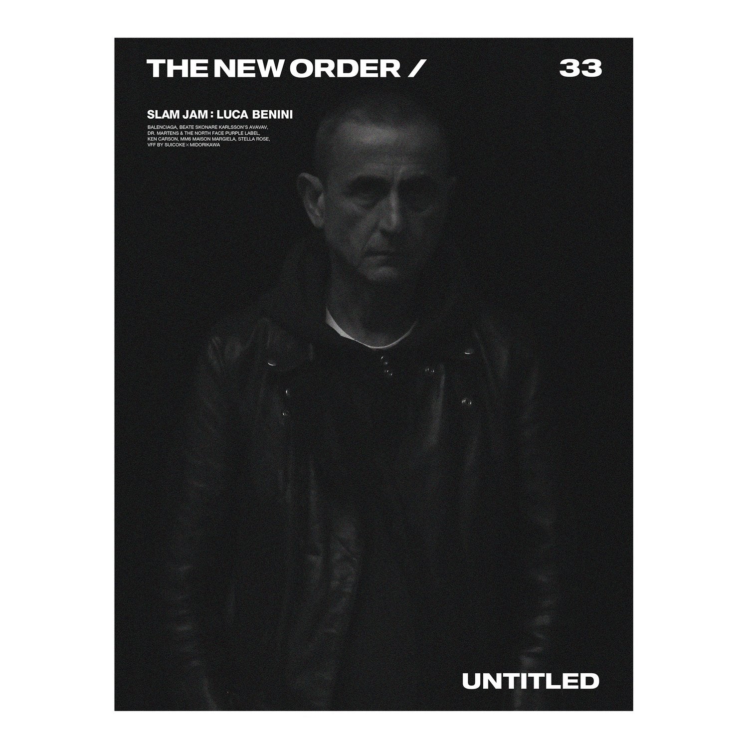 THE NEW ORDER ISSUE 33 SLAM JAM Catalog Independent