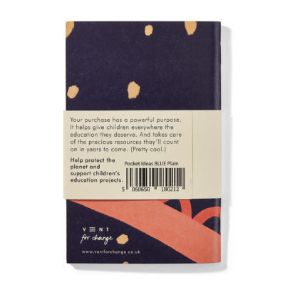 VENT - Recycled Plain Paper Mini Pocket Notebook