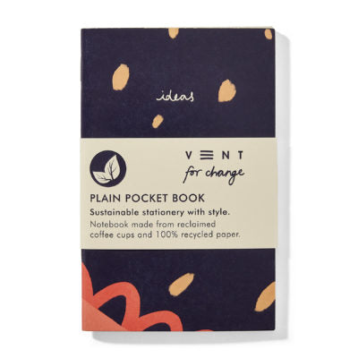 VENT - Recycled Plain Paper Mini Pocket Notebook